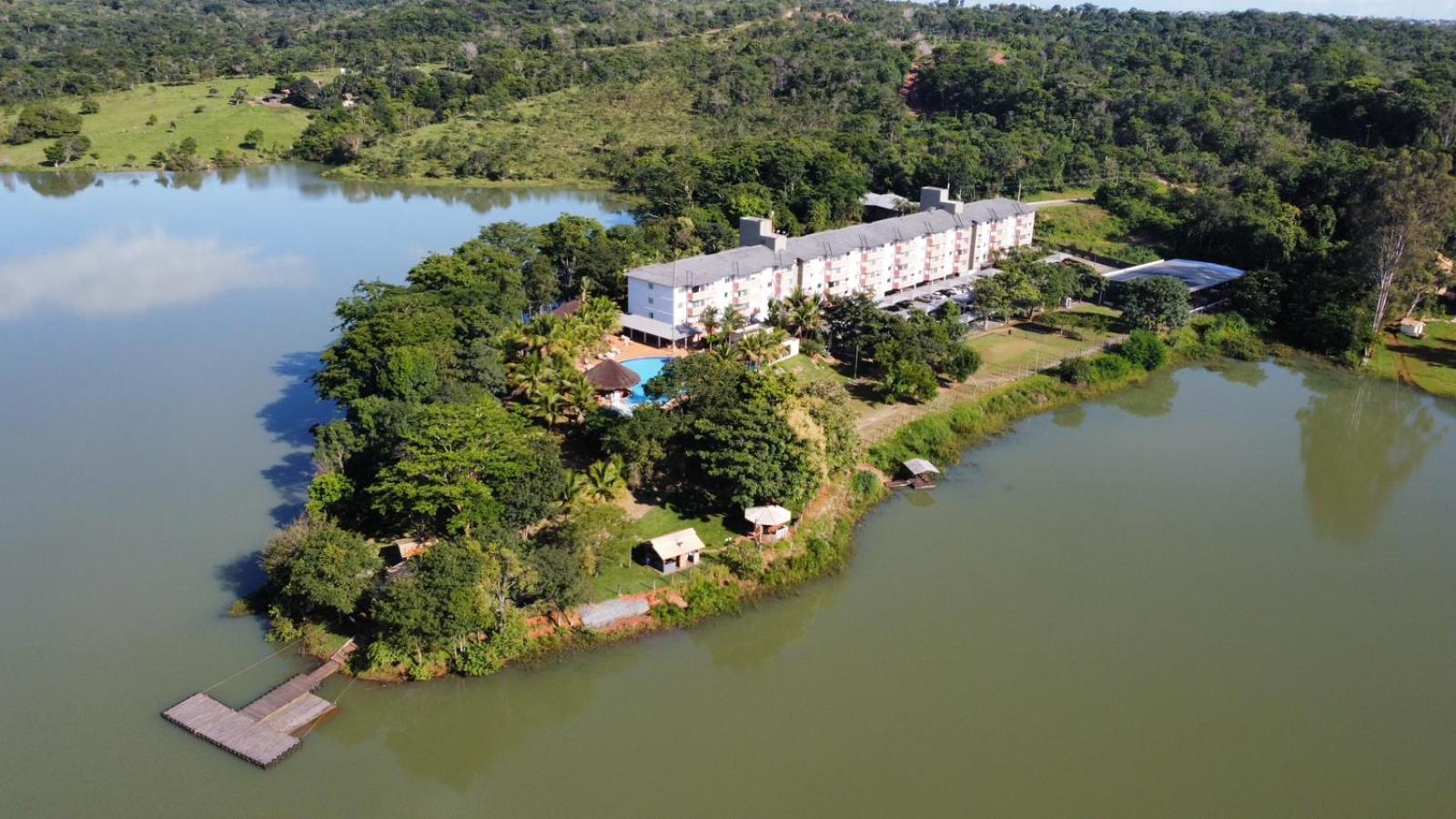 Apartamento Pontal Do Lago Caldas Novas Exterior photo